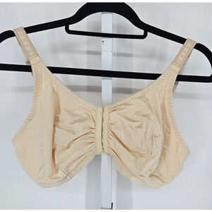 Jodee Balanced Fit Womans Size L Mastectomy Bra Beige Style 571